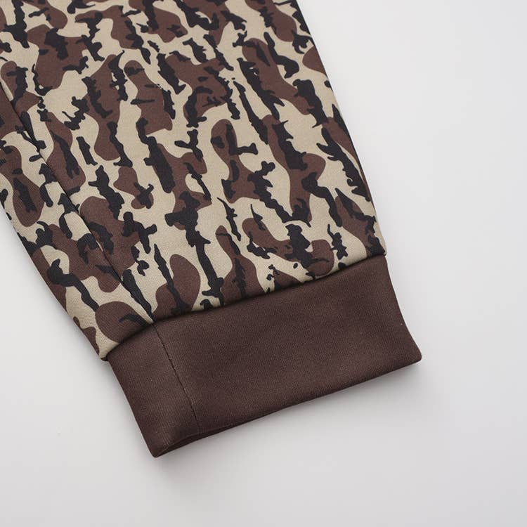 Fleece Joggers - Duck Boat Camo