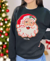 Santa Patch Sweatshirt Black