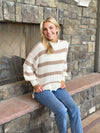 Sandy Desert Striped Sweater