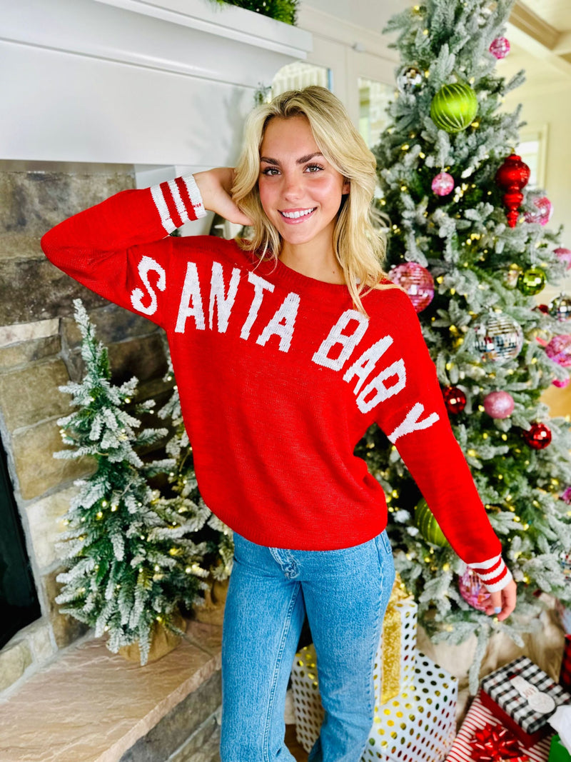 Santa Baby Sweater