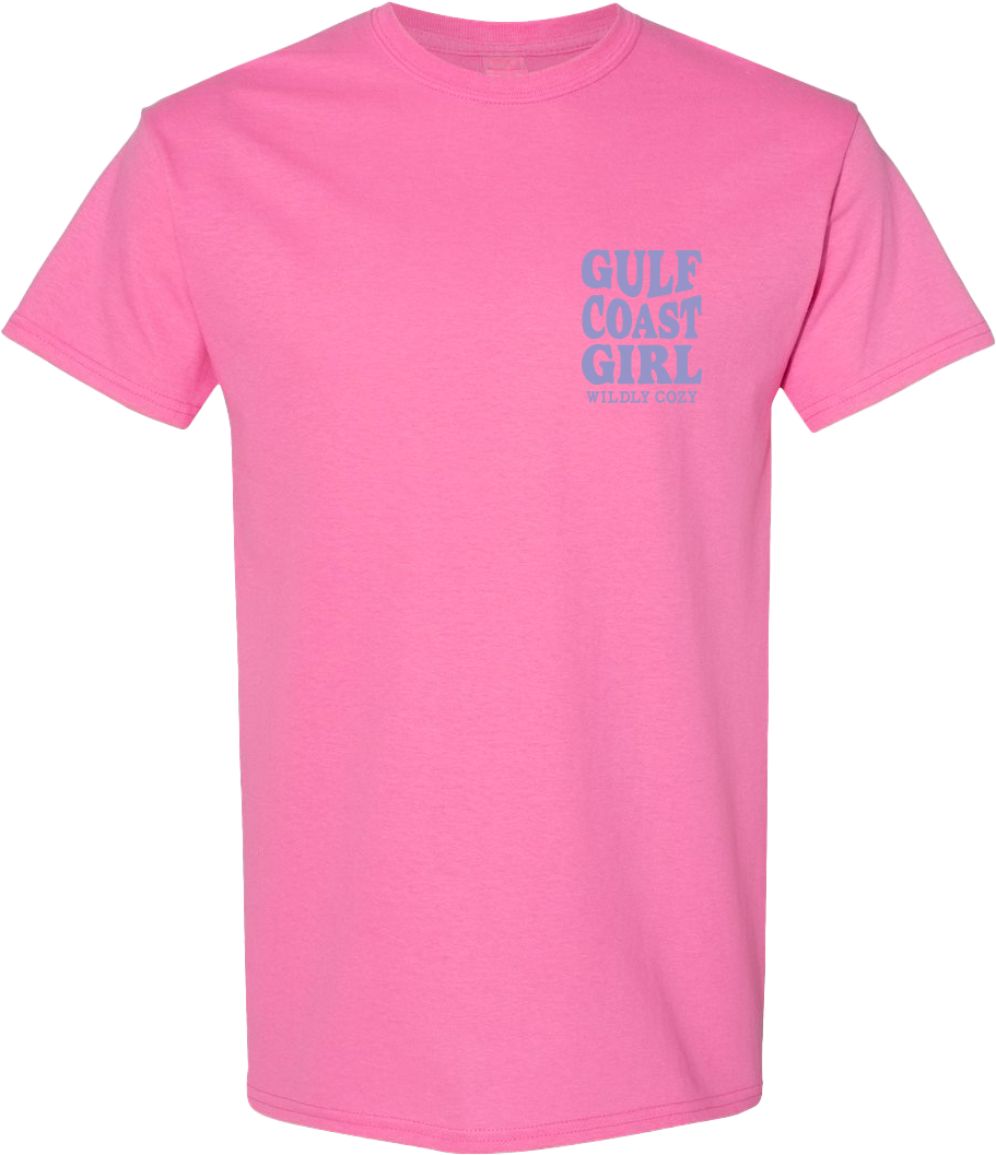 Gulf Coast Girl Tee Azalea Pink