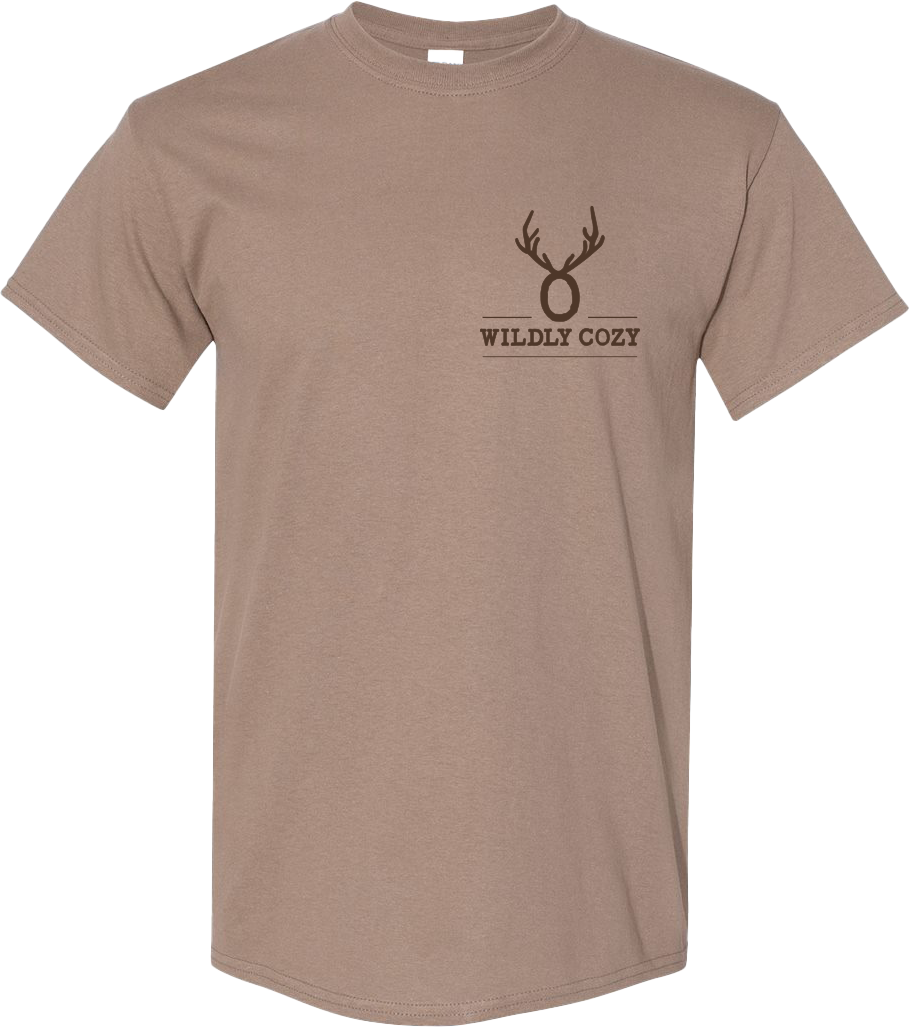 Wade It Out Tee Brown